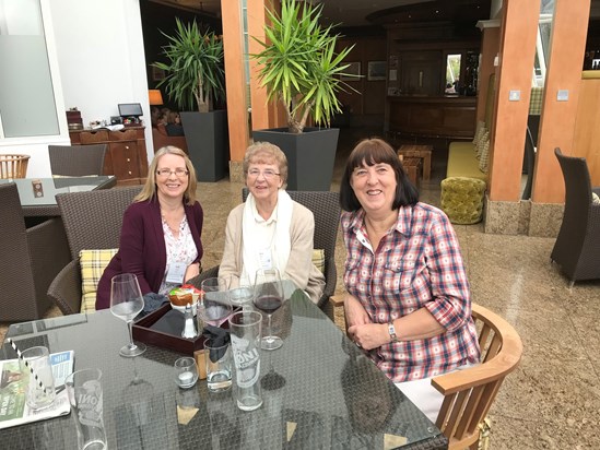 Olive, Lesley & Sally in Southampton 2018