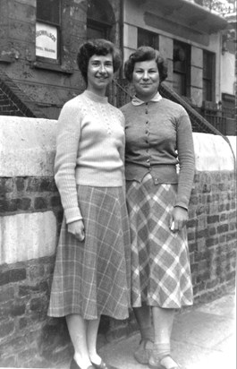 Eleanor & Pam circa 1954