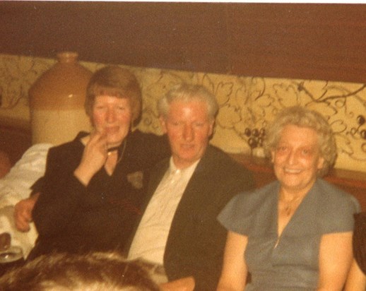 Mum with her Mum & Dad - taken in Ireland many years ago! 