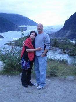 Scott and Diane in Alaska- August 2010