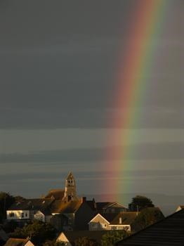 dads pic of the rainbow