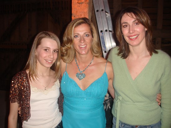 Charlotte, Sophie and Sally Gunnell