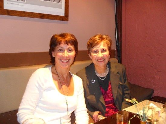 2010 Dinner in Worthing with Aunty Christine