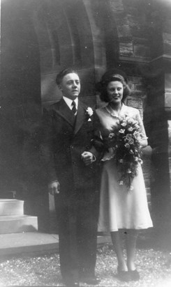 David and Alice's Wedding Day