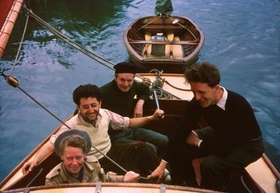Ray, Leo, Mike and Norman. Norfolk Broads