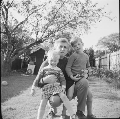 1968 with Martin & Richard