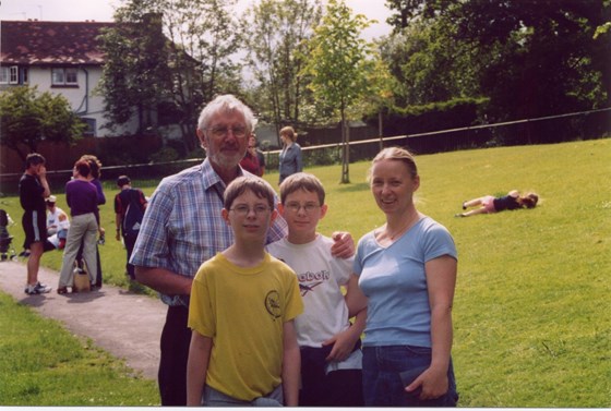 2002 with Christopher, David & Carolyn