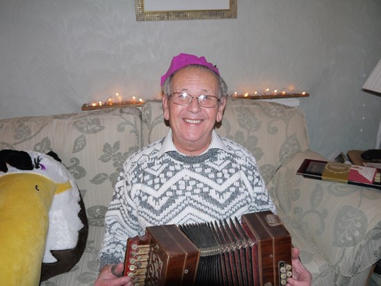 My Pop's last tune on the accordion.
