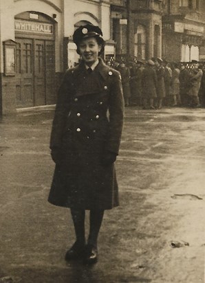 mum in uniform