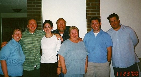 Keri, Keith, Melissa, Jim, Susan, Kevin, and Chris (Jim's nephews)