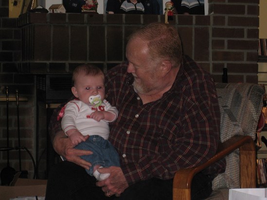 Joslyn with her Grandad