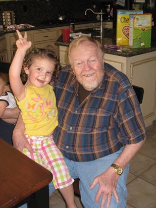 Joslyn and her Grandad