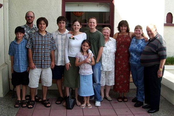 The Spencers and Kleins (Keith's in-laws) in 2004