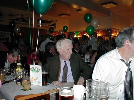 My Dad Harry at a birthday celebration in Liverpool a few years back