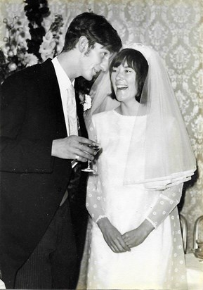 Our wedding 1970