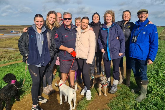 A wonderful day out with Rachael at Burnham Overy Staithe