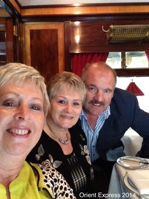 On The Orient Express in 2014. Happy days xx