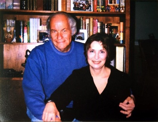 Marty with his partner, Gloria