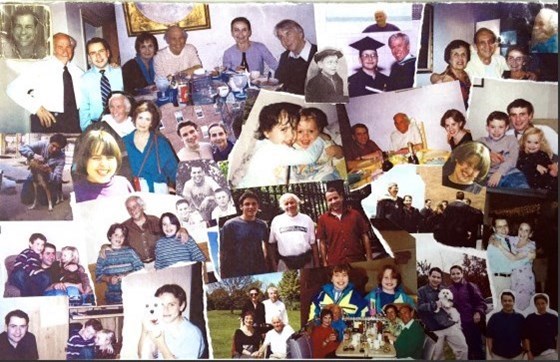 A collage from memories of Marty's life