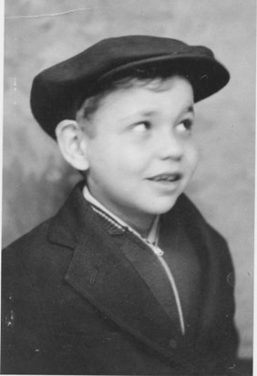 Marty as a young boy in the 1930s