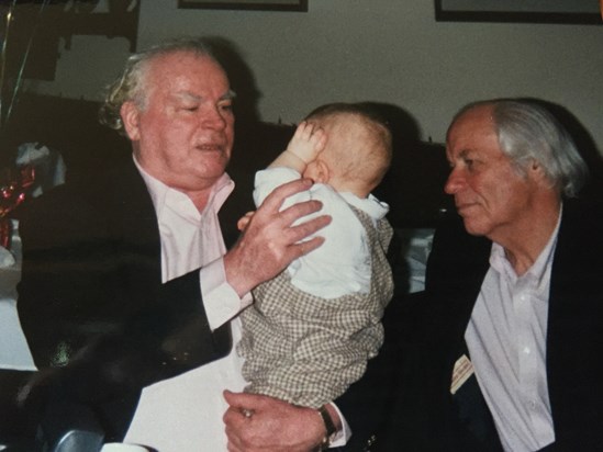 Marty with his grandson, Justin