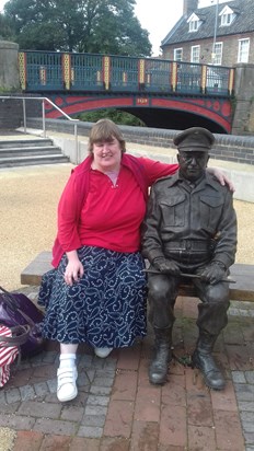 donna marie with captain mainwaring