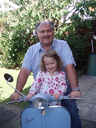 Grandpa and Mia 
