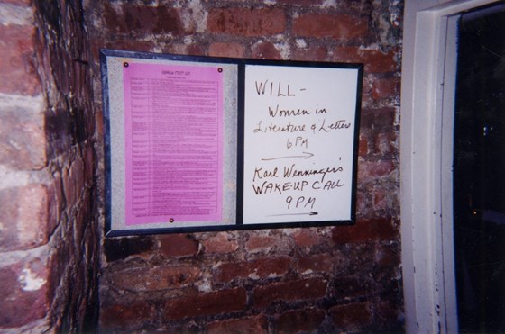 Karl Wenninger's Wake Up Call, Cornelia Street Café, April 6th, 2000