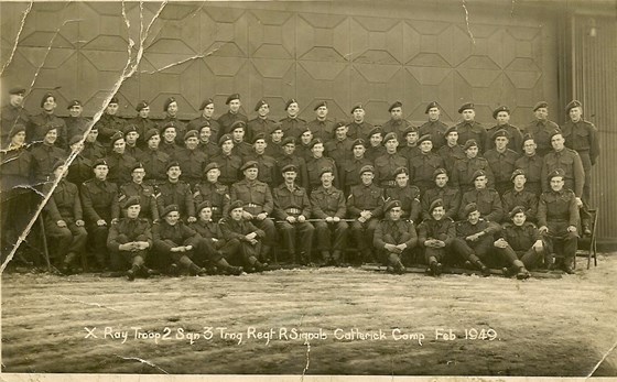 Royal Signals - top row 4 in from the left