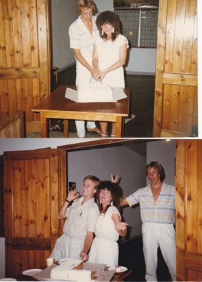 Wedding day 29 May 1985