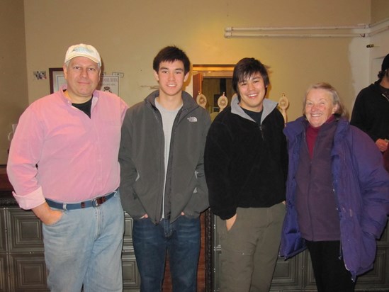 Jan with family - 2009