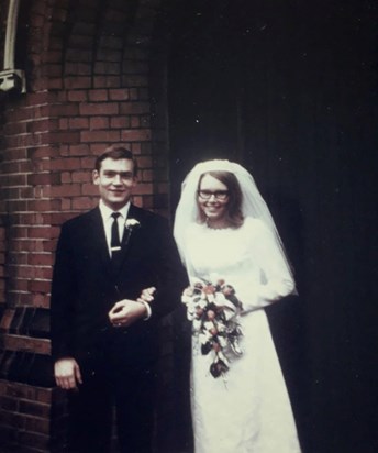 Dave and Jen’s wedding 1967