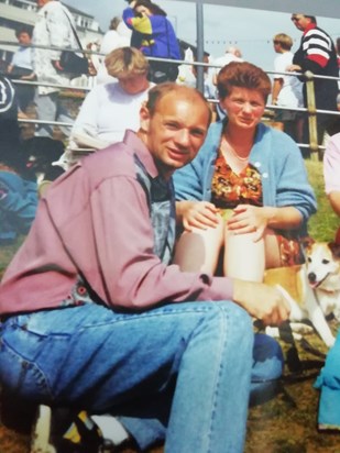 Skegness, August Bank Holiday, many years ago. Probably late 1990's.