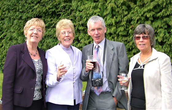 Eileen with her siblings Marie, Jim and Fran