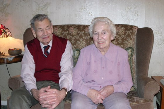 John and Mary at home, Christmas / New Year, 30 December 2004