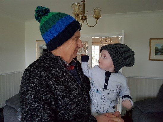 Great Grandad John and Harry approx Jan 2018