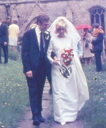 John and Jackie's wedding 1968