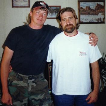 Travis and his uncle Charlie 1995