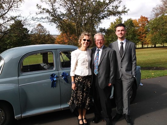 Nan and Grandad at Ben’s wedding 