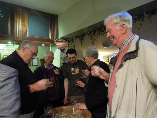 Catenian evening at Tring Brewery June 2016