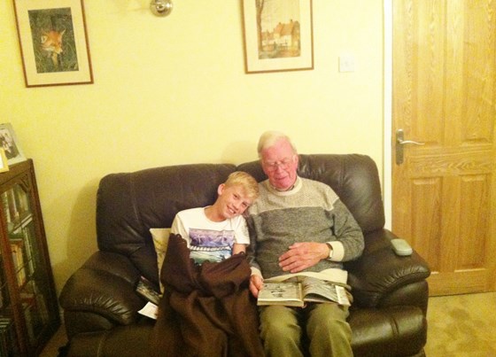 Tom and Grandpa 2014