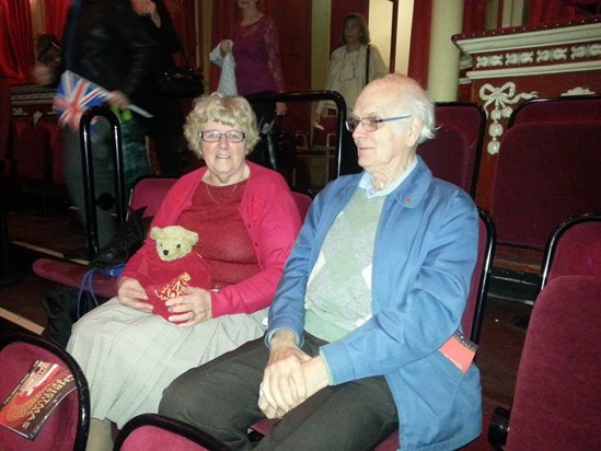 Tony & Edna (Wife) Royal Albert Hall