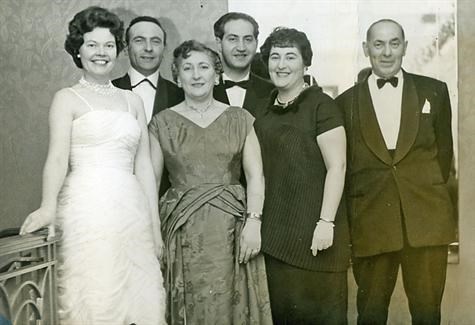 With Dell, Joseph, Mother, Husband and Father (late 1950s)