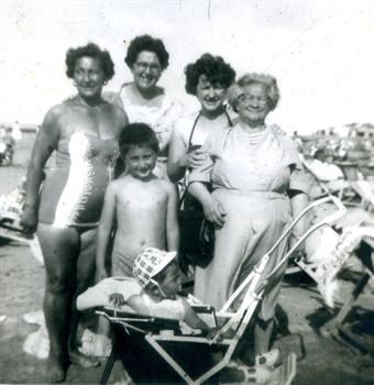 Mother and Daughter, with Sister-in-law Margaret and Mother (1960)