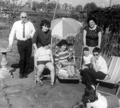 With Albert, Margaret, Howard, Rene, (1965)