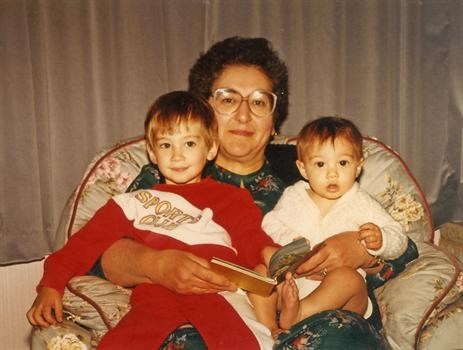 Grandsons, Alexander & Edward 1986