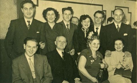 The Cohen Family, Cousin Sylvia's Wedding, March 1951 