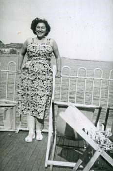 23rd Birthday, The Pier at Hastings, Sussex. August 1951 