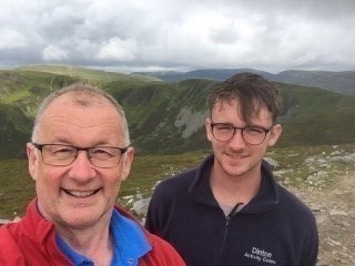 David & Finn at Lochnagar 2019