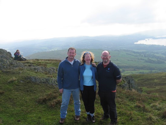 David, Millicent & Norn in the Lake District